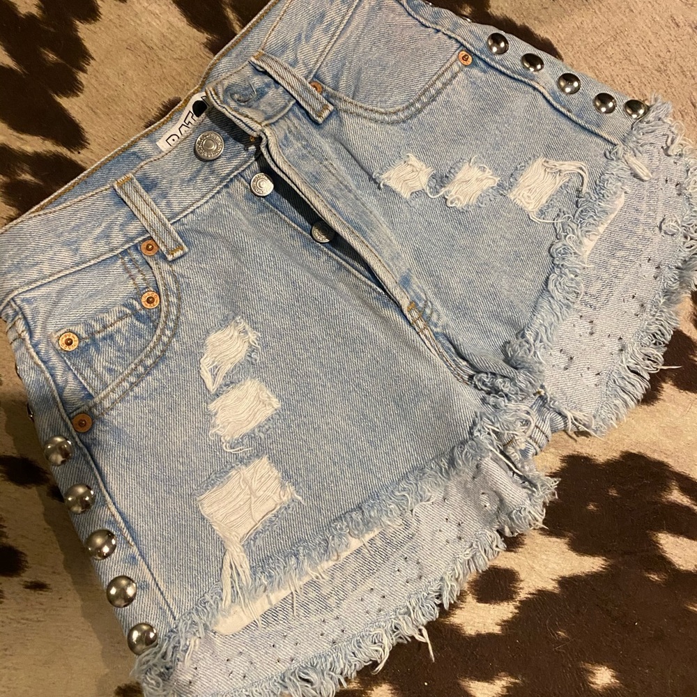 American flag JULY 4th shorts